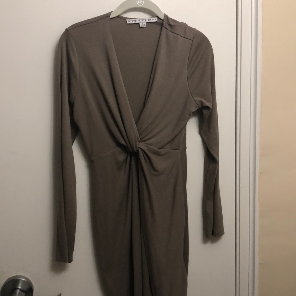 Knit Tie Dress